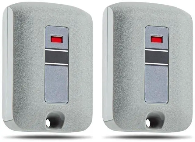 Main image of _Mega Brand 2-Pack Replacement Garage Door Opener Remote for Linear Multi-Code 3089, 308911, 3070, 307010, 10 Dip Switch Gate Opener, 300MHz Compatible