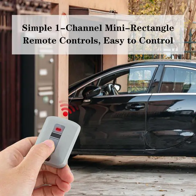 Alt view image 4 of 7 - _Mega Brand 2-Pack Replacement Garage Door Opener Remote for Linear Multi-Code 3089, 308911, 3070, 307010, 10 Dip Switch Gate Opener, 300MHz Compatible