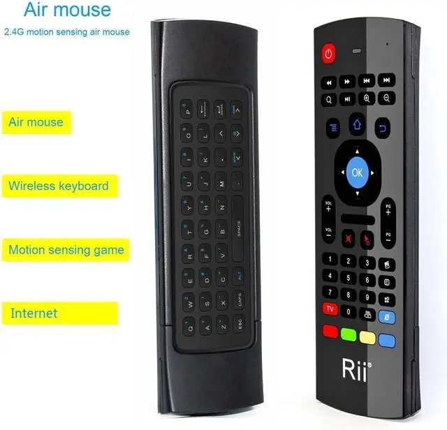 Alt view image 7 of 7 - _Mega Brand MX3 Multifunction 2.4G Fly Mouse Mini Wireless Keyboard & Infrared Remote Control & 3-Gyro + 3-Gsensor for Google Android Smart TV, IPTV, HTPC, Windows,Networked set-top Box,Mini PC