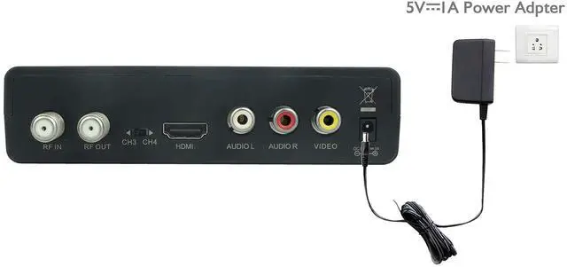 Alt view image 2 of 5 - _Mega Brand ATSC Digital Converter Box with Recording / Media Player / TV Tuner Function (HW130STB)
