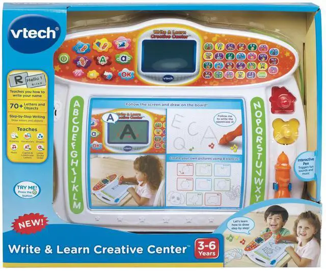 Alt view image 7 of 7 - _Mega Brand Write & Learn Creative Center with Accessories, Baby and Toddler Toys