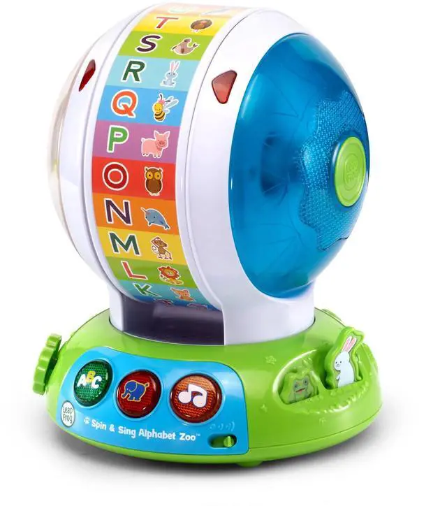Alt view image 2 of 7 - _Mega Brand Spin & Sing Alphabet Zoo Baby and Toddler Toys