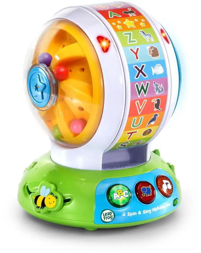 Alt view image 4 of 7 - _Mega Brand Spin & Sing Alphabet Zoo Baby and Toddler Toys