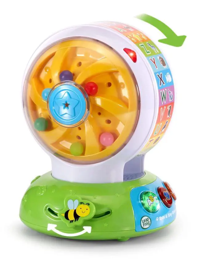Alt view image 7 of 7 - _Mega Brand Spin & Sing Alphabet Zoo Baby and Toddler Toys