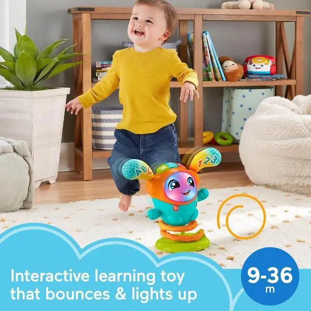 Alt view image 2 of 6 - _Mega Brand DJ Bouncin Beats Electronic Baby & Toddler Learning Toy With Bouncing Action