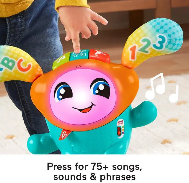 Alt view image 3 of 6 - _Mega Brand DJ Bouncin Beats Electronic Baby & Toddler Learning Toy With Bouncing Action