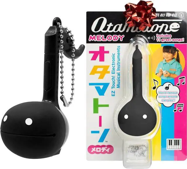 Main image of _Mega Brand Melody Portable Small Size Electronic Keychain Musical Toy from Japan - Black