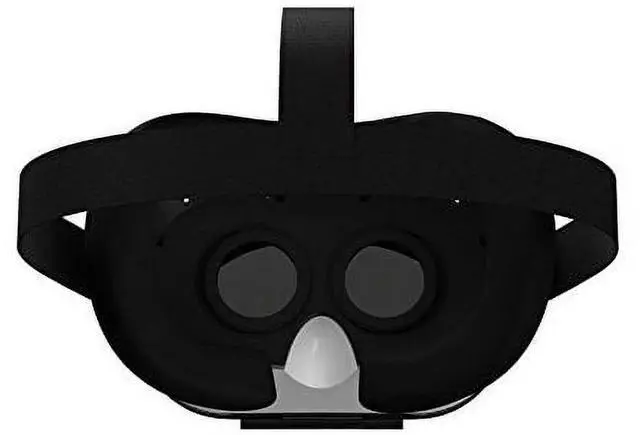 Alt view image 3 of 4 - _Mega Brand! Dynamic Virtual Viewer (DVV) 3D Glasses | Smartphone Video Virtual Reality VR Headset Player -- (Black/White) IOS and Android Compatible