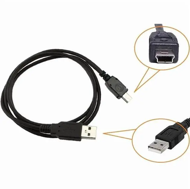 Alt view image 2 of 5 - _Mega Brand 3ft Replacement USB 2.0 Power Charger Cord Data Cable For Texas Instruments TI-84 Plus CE Graphing Calculator