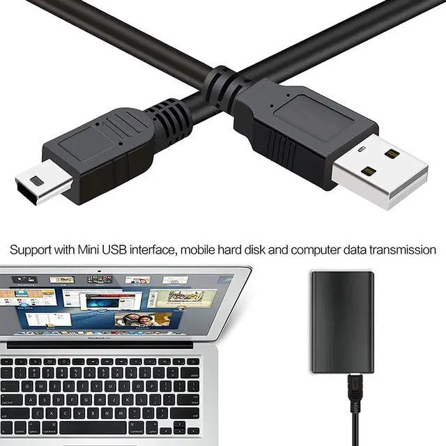 Alt view image 2 of 5 - _Mega Brand Mini USB SYNC Data PC Cord Cable Replacement for BLUE YETI MicroPhones