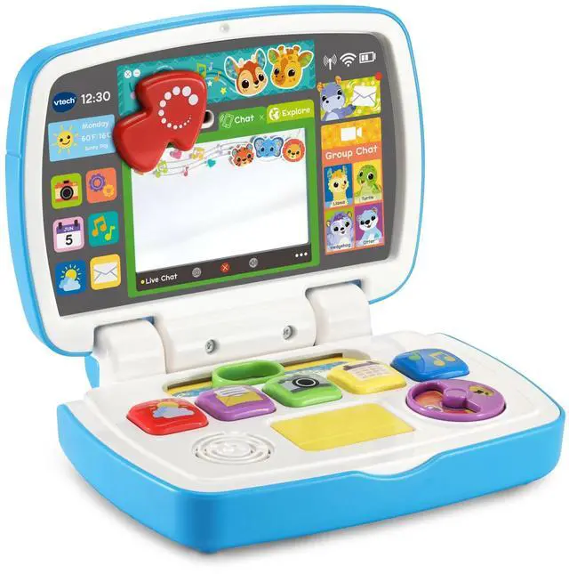 Alt view image 4 of 7 - _Mega Brand Toddler Tech Laptop Baby and Toddler Toys