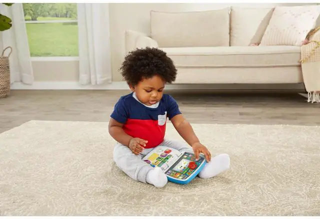 Alt view image 7 of 7 - _Mega Brand Toddler Tech Laptop Baby and Toddler Toys