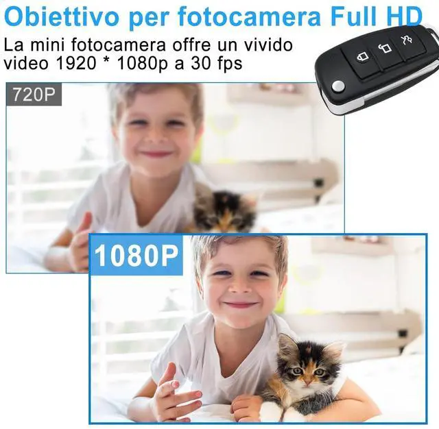 Alt view image 6 of 7 - _Mega Brand Mini Body Camera,1080P Portable Video Recorder Body Cam, Loop Recording Body Worn Camera for Outdoor Home Office Security