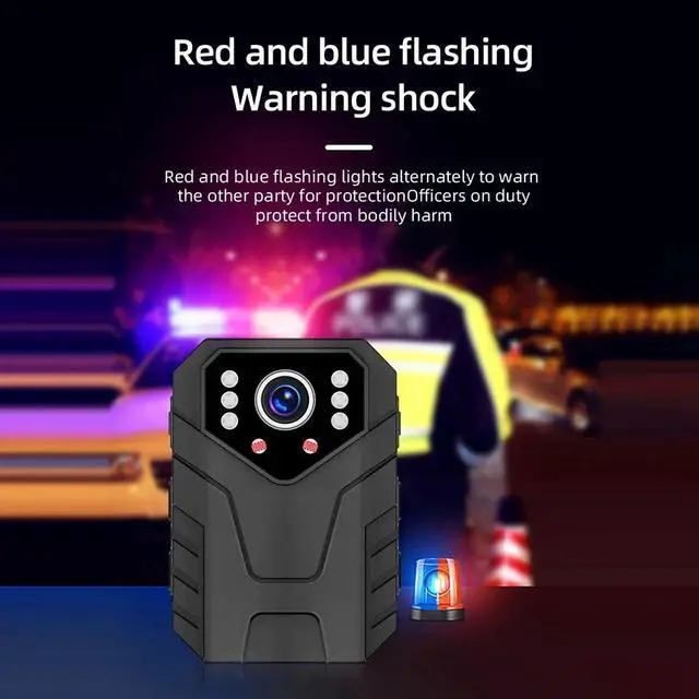 Alt view image 6 of 7 - _Mega Brand 1080p HD 360 Rotatable Body Camera, Black