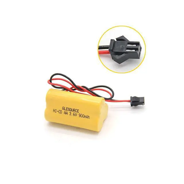 Alt view image 6 of 6 - _Mega Brand 3.6V 900mAh Emergency/Exit Light Battery Compatible for Lithonia ELB B001 ELBB001 ELB-B001 Lithonia EU2C M6 LED Emergency Light Interstate ANIC1566 Unitech 0253799(4 Pack)