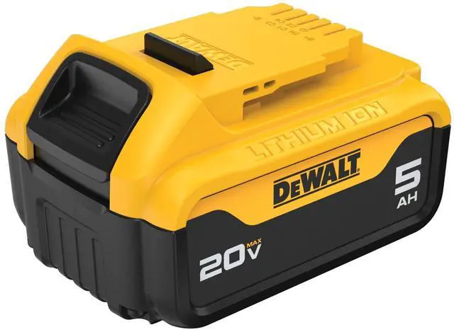 Alt view image 4 of 7 - _Mega Brand 20V MAX Lithium-Ion Battery 2-Pack and Charger, 5.0 Ah, Battery Starter Kit (DCB205-2c)