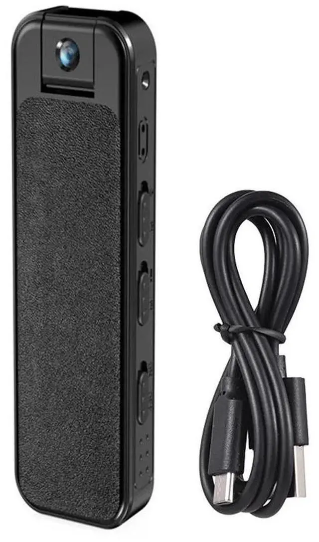 Alt view image 7 of 7 - _Mega Brand Body Camera,1080p Body Portable Video 180lens Body Camera With Rotatable With Vision With Clip And Video Portable With Vision Battery With Audio And Audio And Video Corpora 1080p Camera