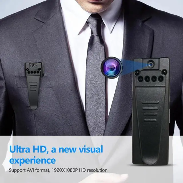 Alt view image 4 of 7 - _Mega Brand 1080P HD Body Camera, Body Camera with Audio and Video Recording, Wearable Action Body Cam with 180° Rotating Lens, Portable Camera for Camping, Traveling, Walking, outdoor sports