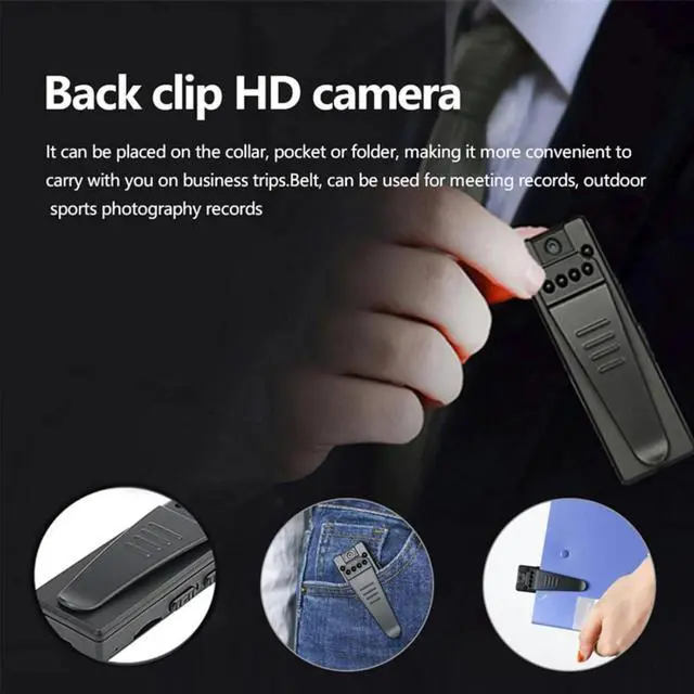 Alt view image 5 of 7 - _Mega Brand 1080P HD Body Camera, Body Camera with Audio and Video Recording, Wearable Action Body Cam with 180° Rotating Lens, Portable Camera for Camping, Traveling, Walking, outdoor sports