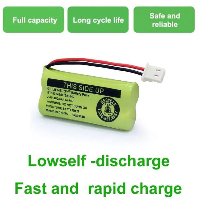 Alt view image 6 of 7 - _Mega Brand BT162342 BT262342 Battery Compatible with BT183342 BT283342 BT166342 BT266342 Vtech CS6114 CS6419 CS6719 with AT&T EL52300 CL80112 CS6719-2 Cordless Handsets (Pack of 4)