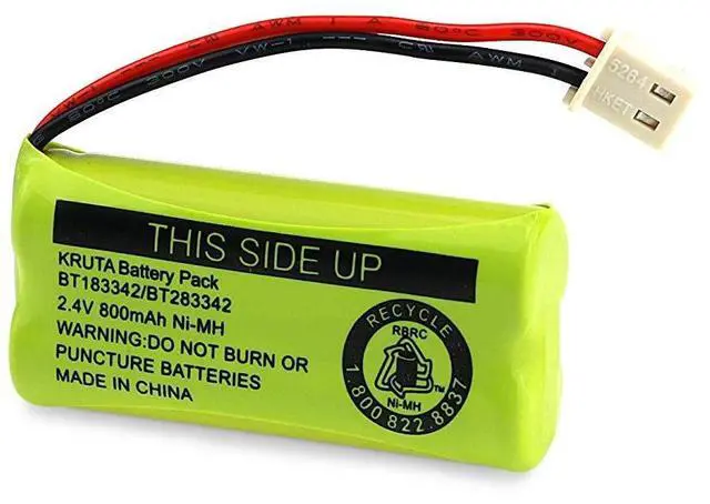 Alt view image 2 of 7 - _Mega Brand BT183342 BT283342 BT166342 BT266342 BT162342 BT262342 Battery Compatible with VTech CS6114 CS6419 CS6719 AT&T EL52300 CL80112 VTech CS6719-2 Cordless Handsets