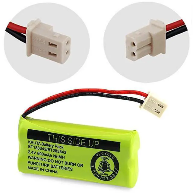 Alt view image 4 of 7 - _Mega Brand BT183342 BT283342 BT166342 BT266342 BT162342 BT262342 Battery Compatible with VTech CS6114 CS6419 CS6719 AT&T EL52300 CL80112 VTech CS6719-2 Cordless Handsets