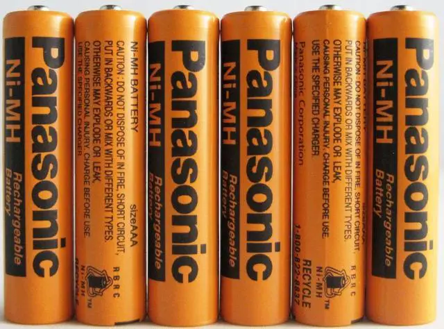 Main image of _Mega Brand HHR-75AAA/B-6 Ni-MH Rechargeable Battery for Cordless Phones, 700 mAh (Pack of 6)