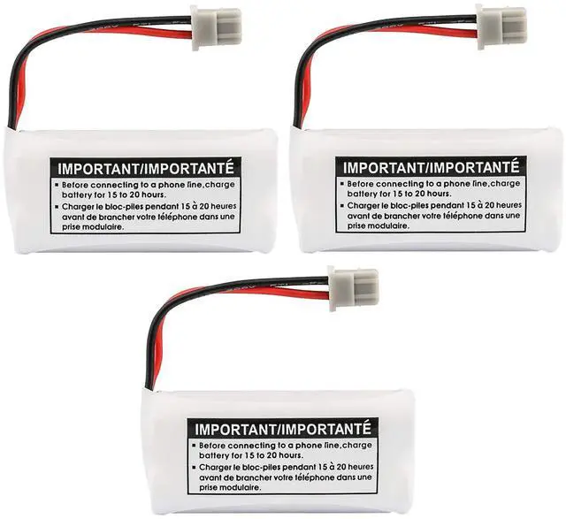 Alt view image 2 of 3 - _Mega Brand New Genuine OEM _Mega Brand BT-1021 BBTG0798001 Cordless Handset Rechargeable Battery (3-Pack)
