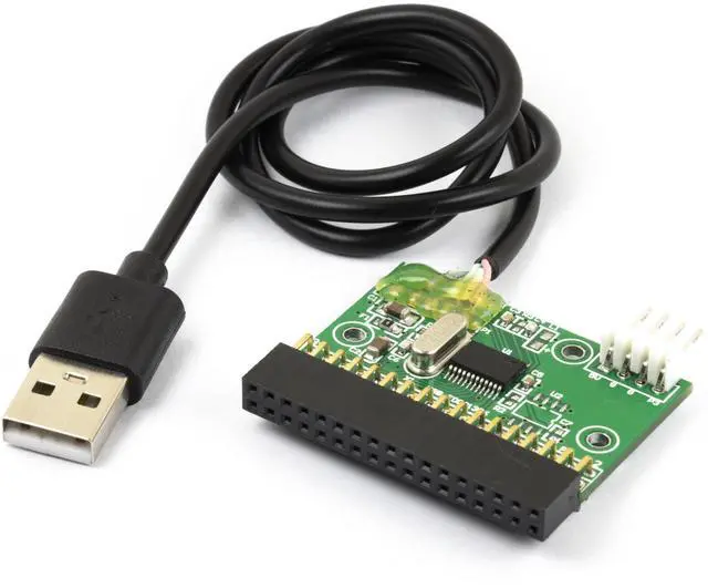 Alt view image 3 of 5 - _Mega Brand 1.44MB 3.5" Floppy Drive Connector 34 Pins to USB Cable Adapter PCB Board U Disk to Floppy Disk