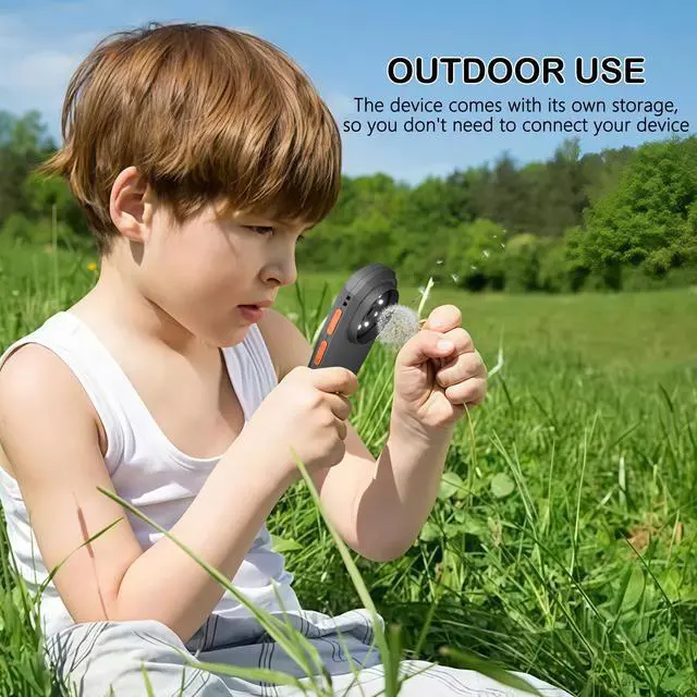 Alt view image 4 of 7 - _Mega Brand Handheld Digital Microscope with 2.0 Inch IPS Color Screen,Portable Magnifying Glass for Kids,500x Magnification,8 Adjustable 3-Level LED Lights,USB Compatible with PC Windows and Mac OS
