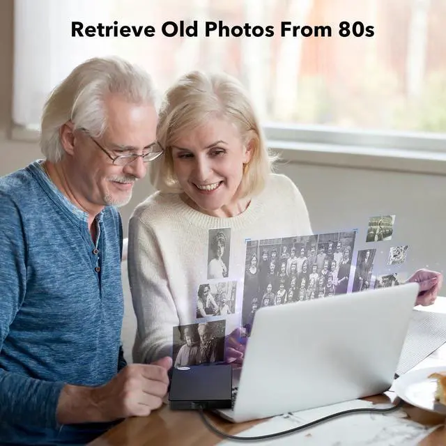 Alt view image 2 of 7 - Floppy Disk Reader 3.5 inch USB Floppy Disk Drive External 3 1/2 Floppy disc Reader Portable Floppy Diskette Drive USB C for PC Laptop Notebook Computer with Windows 11/10(Plane Texture, 3.5 Inch)
