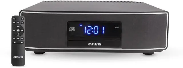 Main image of Bluetooth Home Speaker System, 30W RMS, CD Player, FM Radio (Black)