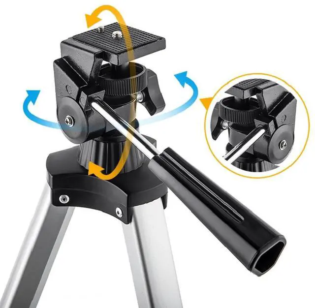 Alt view image 4 of 7 - Telescope, 70mm Aperture 400mm AZ Mount Astronomical Refracting Telescope for Kids Beginners - Travel Telescope with Carry Bag, Phone Adapter and Wireless Remote.
