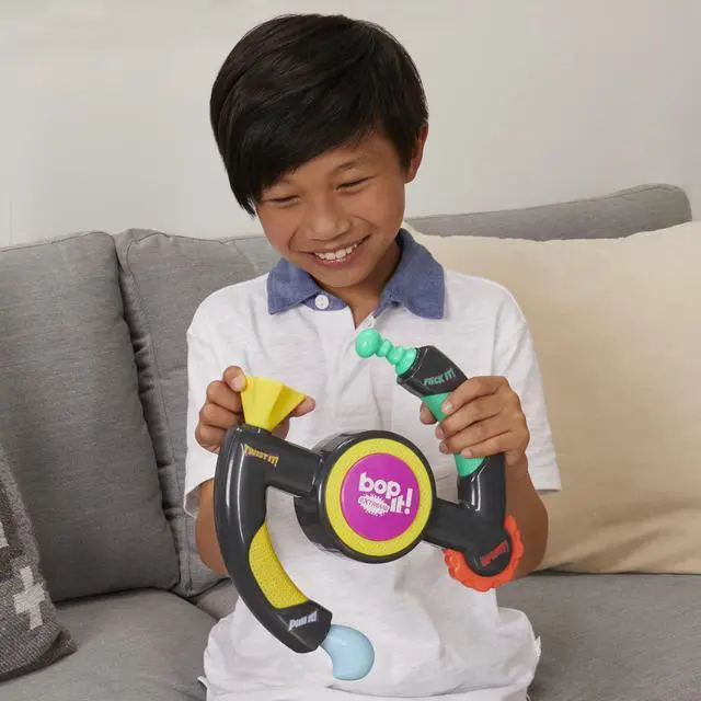 Alt view image 5 of 7 - _Mega Brand Bop It Extreme Electronic Game for 1 or More Players, Fun Party Interactive Game for Kids Ages 8+, 4 Modes Including One-On-One Mode (Amazon Exclusive)