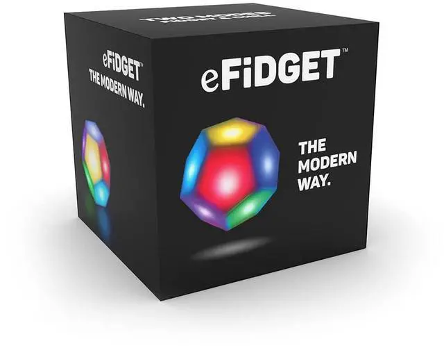 Alt view image 5 of 5 - _Mega Brand eFiDGET | Light-up Electronic Fidget Toy | Handheld Multi-Sensory Toy | Helps with ADHD, Autism and Stress Relief | Ages 3+