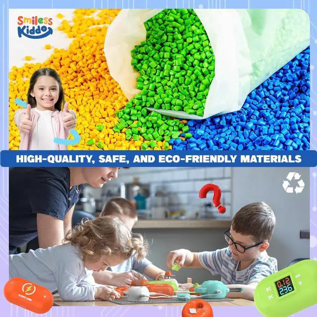 Alt view image 7 of 7 - _Mega Brand cience Kits for Kids - STEM Kits for Kids, Electronics Exploration Kit, Over 420 Projects, 35 Circuit Parts, STEM Educational Toy Gifts for Kids Boys Girls Ages 3 4 5 6 7 8 9 10 11 12