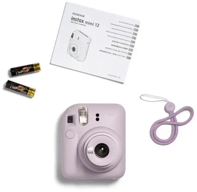 Alt view image 7 of 7 - _Mega Brand Instax Mini 12 Instant Camera - Lilac Purple