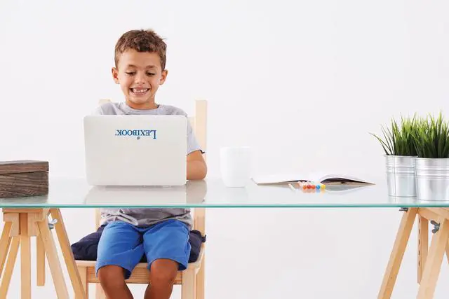 Alt view image 3 of 5 - _Mega Brand JC598I2 Spanish and English Bilingual Educational Toy Laptop - White