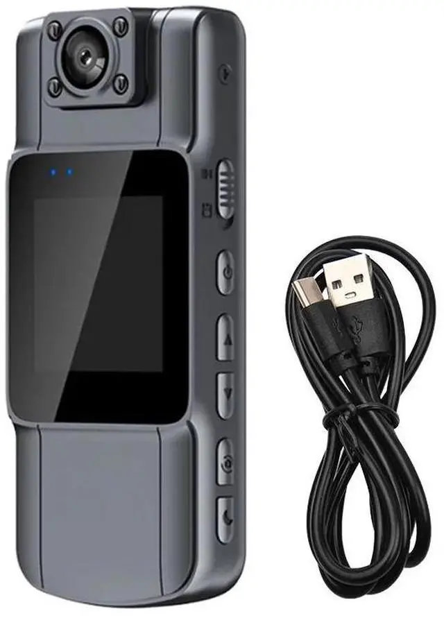 Main image of _Mega Brand Body Camera, 1080P Bodycam with 1.54 in Screen Recorder, Support 8-10Hours Recording, 180° Rotatable Lens, Camcorder with Audio for Walking, Travel, Daily Proof 128G