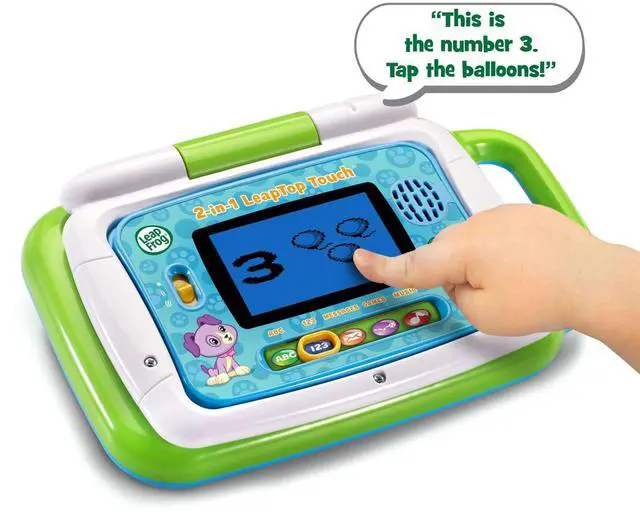 Alt view image 5 of 7 - _Mega Brand 2-in-1 LeapTop Touch, Green
