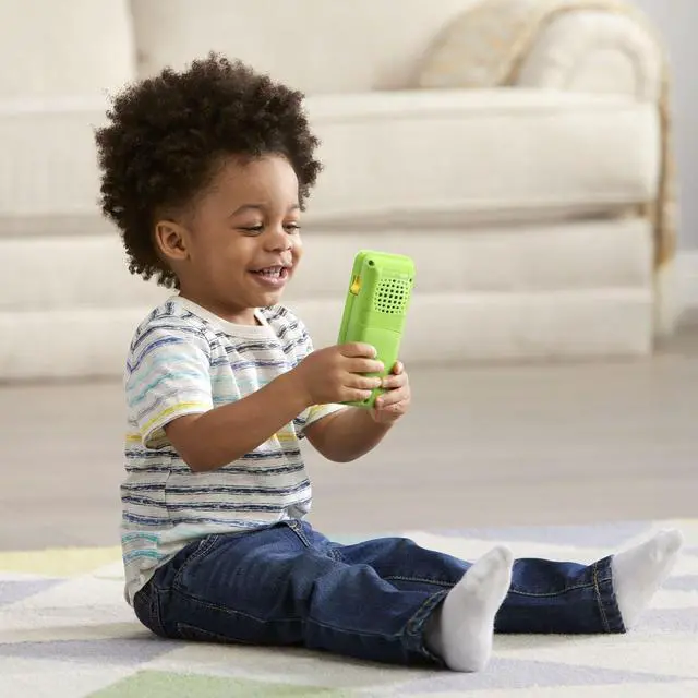 Alt view image 4 of 7 - _Mega Brand Chat and Count Emoji Phone, Green