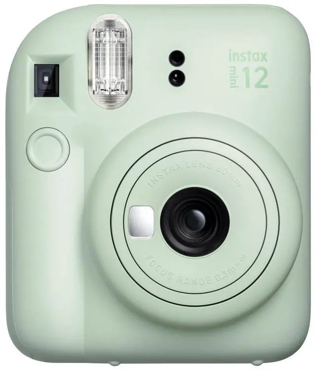Alt view image 3 of 7 - _Mega Brand Instax Mini 12 Instant Camera Mint Green Bundle with Fuji Instax Mini Film Value Pack (60 Sheets) + Protective Carrying Case + Photo Album + Microfiber Cleaning Cloth