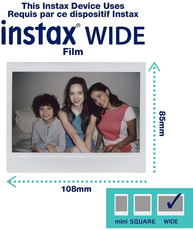 Alt view image 7 of 7 - INSTAX Wide 400 Instant Camera - Sage Green