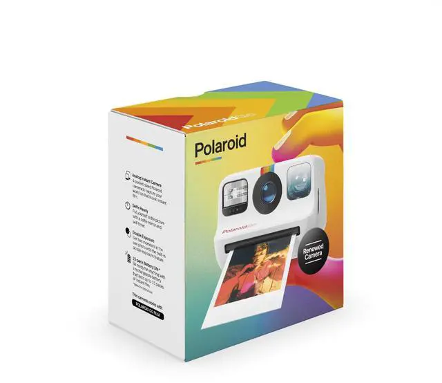 Alt view image 3 of 5 - _Mega Brand Go Instant Camera - White (9123)