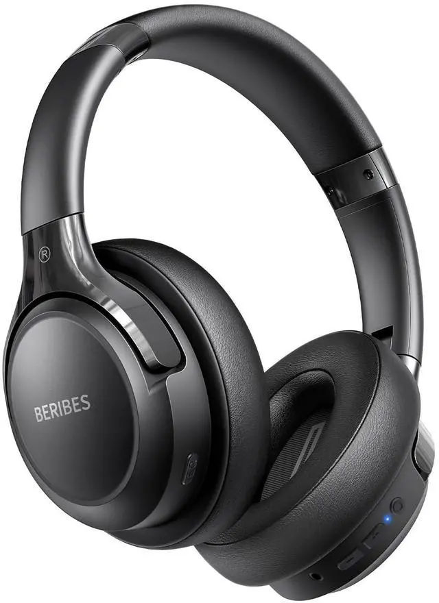 Main image of _Mega Brand Bluetooth Headphones Over Ear, 65H Playtime and 6 EQ Music Modes Wireless Headphones with Microphone, HiFi Stereo Foldable Lightweight Headsets, Deep Bass for Home Office Cellphone PC Ect.