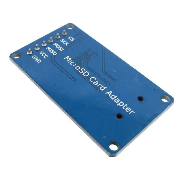 Alt view image 4 of 6 - _Mega Brand 5pcs Micro SD TF Card Adater Reader Module 6Pin SPI Interface Driver Module with chip Level Conversion for Arduino UNO R3 MEGA 2560 Due