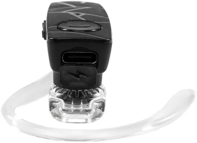 Alt view image 4 of 7 - _Mega Brand 55 Bluetooth Headset, Handsfree Earpiece, BT v5.2, Multipoint Two Simultaneous Connected Devices, 360° Hook for Right or Left Ear, iPhone and Android