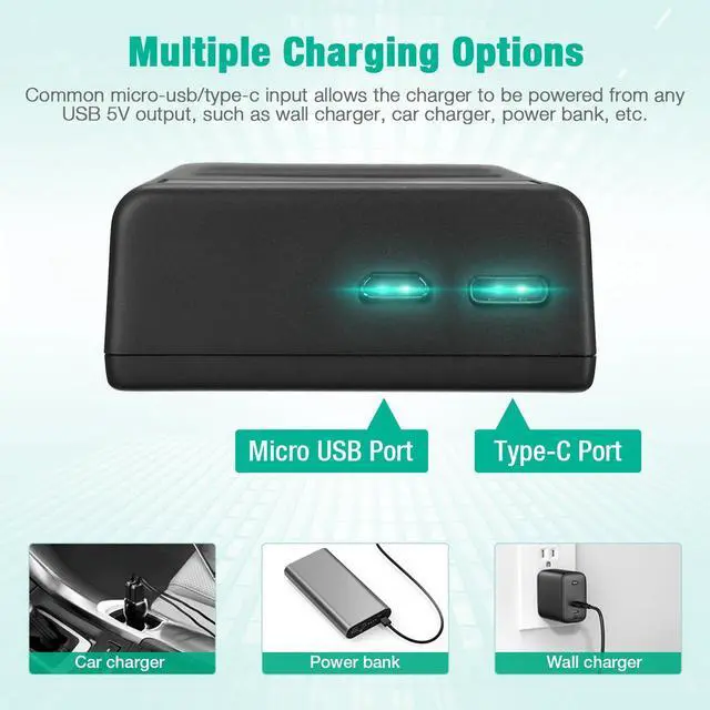 Alt view image 5 of 7 - _Mega Brand LP-E8 Battery and Dual USB Charger Compatible with Canon EOS Rebel T2i, T3i, T4i, T5i, EOS 550D, 600D, 650D, 700D, Kiss X4, Kiss X5, Kiss X6 Cameras
