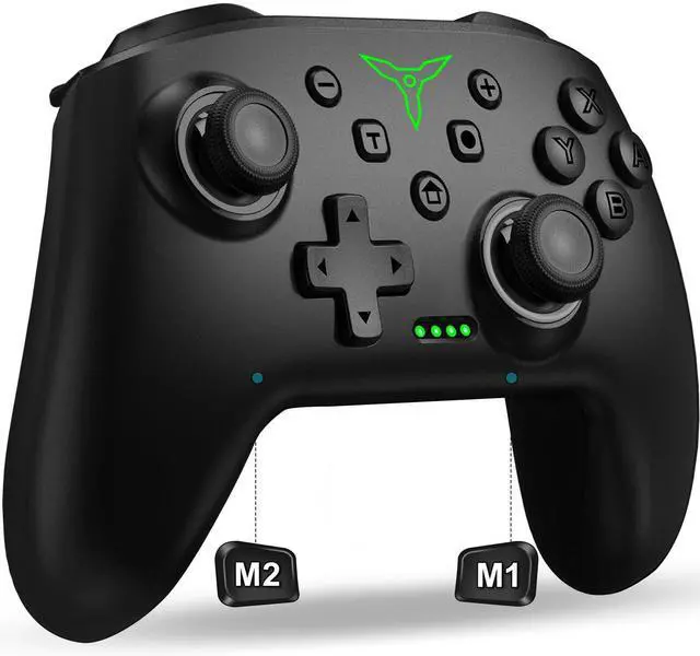 Main image of _Mega Brand Switch Controller, Wireless Switch Controller Compatible with Switch Controller/Switch Lite/OLED, Wireless Switch Controllers Work with iOS/Android/PC with RGB Light, Programmable