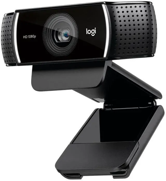 Main image of _Mega Brand C922x HD Pro Webcam, Full HD 1080p/60fps Video, Clear Audio, HD Light Correction, PC Camera Webcam, Works with Skype, Zoom, Mac, Tablet - Black